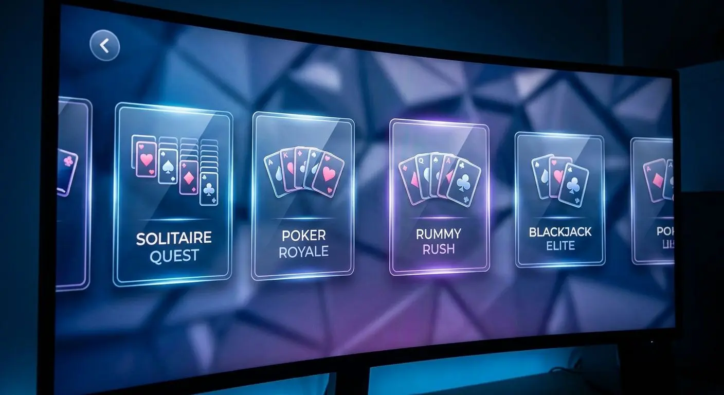 Video-Poker-Varianten im Ăberblick Auswahl verschiedener Video-Poker-Spiele auf einem Bildschirm